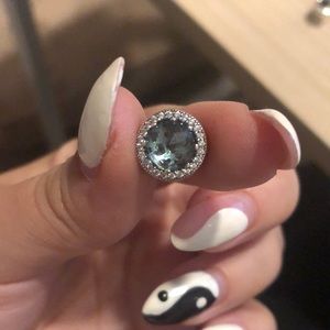 Pandora radiant hearts- Glacier-blue